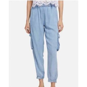 Generation Love brand new Light Blue Cargo Jogger Pants